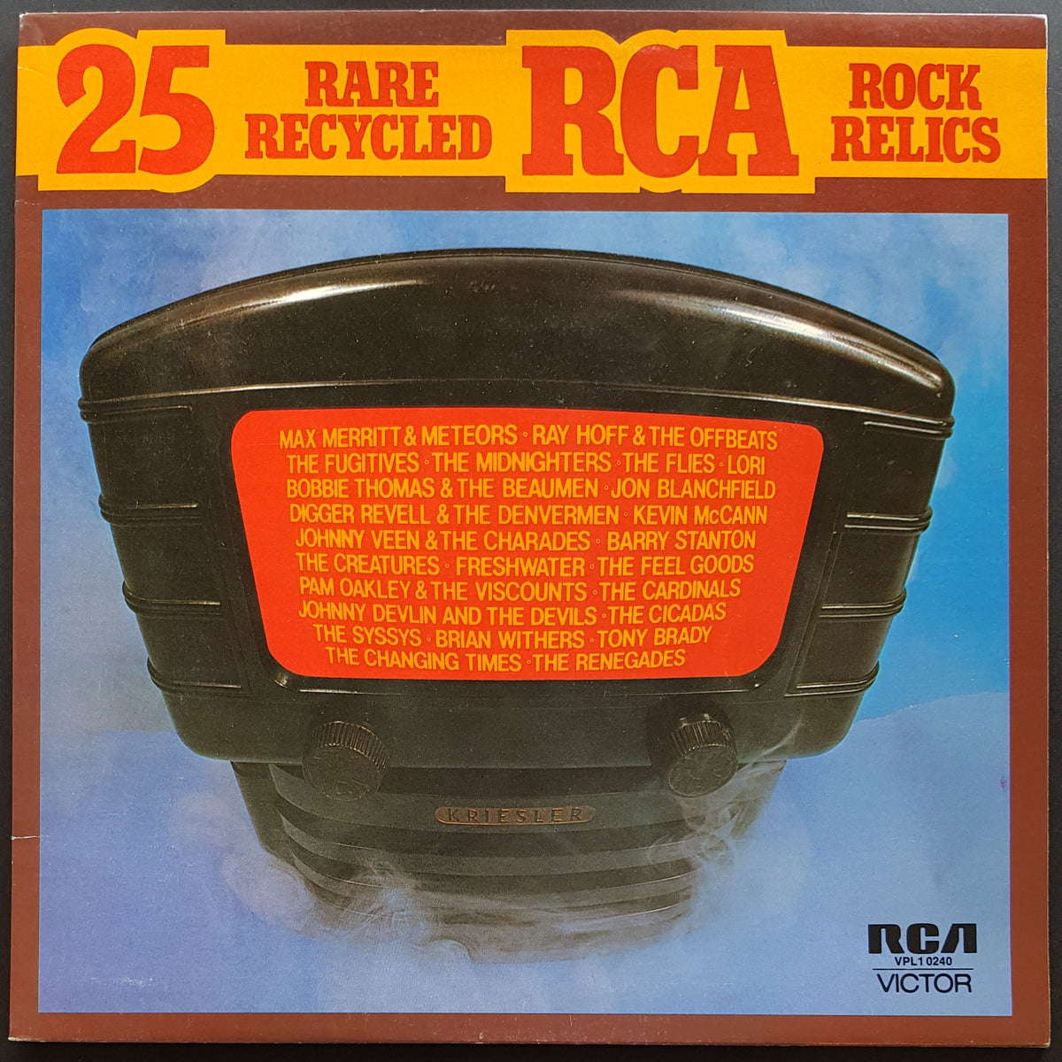 V/A - 25 Rare Recycled RCA Rock Relics – Vicious Sloth Collectables
