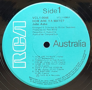 John Ashe - How Are Ya Mate?