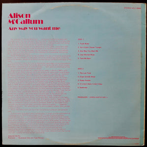 Alison MacCallum - Any Way You Want Me