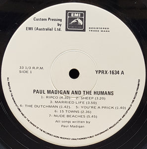 Paul Madigan And The Humans - Paul Madigan & The Humans