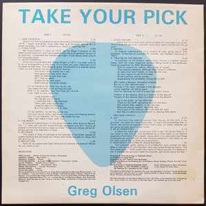 Greg Olsen - Take Your Pick