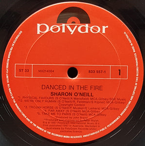 Sharon O'Neill - Danced In The Fire
