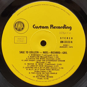 Sage To Colleen - Sage To Colleen - Noel - Richard - Gail