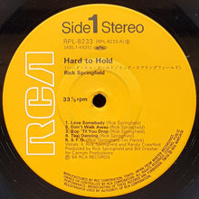 Load image into Gallery viewer, Springfield, Rick - Hard To Hold Soundtrack Recording