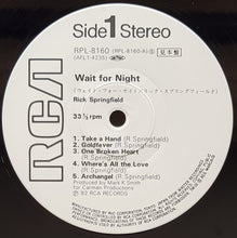 Load image into Gallery viewer, Springfield, Rick - Wait For Night