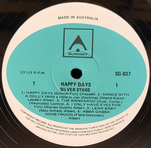 Silver Studs - Happy Days