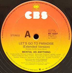 Mental As Anything - Let's Go To Paradise