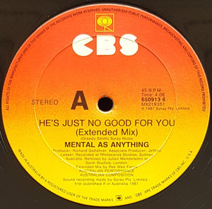 Mental As Anything - He's Just No Good For You