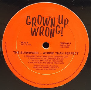 Survivors - Worse Than Perfect