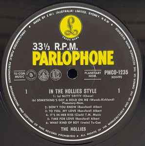 Hollies - In The Hollies Style