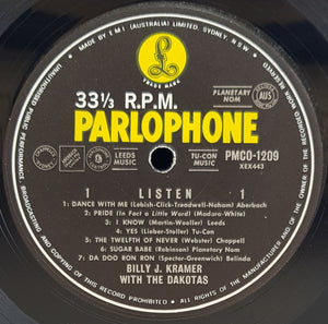 Billy J. Kramer & The Dakotas - Listen...
