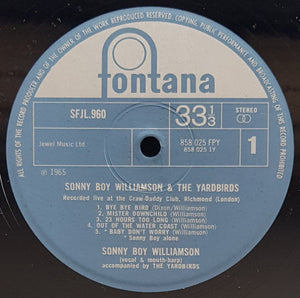 Williamson, Sonny Boy - Sonny Boy Williamson & The Yardbirds