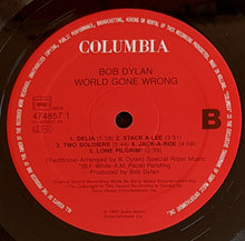 Load image into Gallery viewer, Bob Dylan - World Gone Wrong