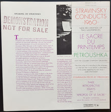 Load image into Gallery viewer, Igor Stravinsky - Stravinsky Conducts 1960