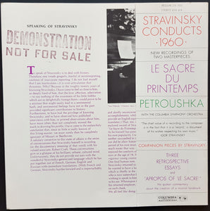 Igor Stravinsky - Stravinsky Conducts 1960