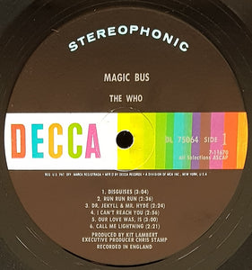 Who - Magic Bus