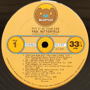 Paul Butterfield - Put It In Your Ear