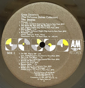 Dickies - Great Dictations The Definitive Dickies Collection