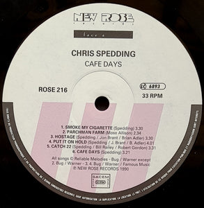 Chris Spedding - Cafe Days