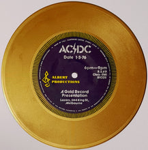 Load image into Gallery viewer, AC/DC - A Gold Record Presentation