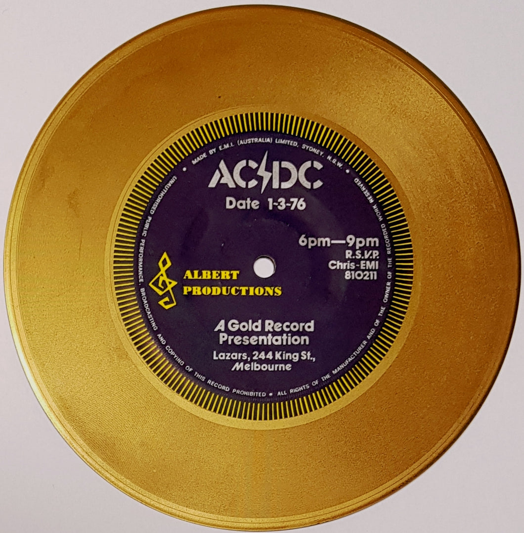 AC/DC - A Gold Record Presentation
