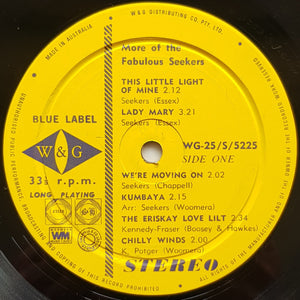 Seekers - More Of The Fabulous Seekers