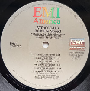 Stray Cats - Built For Speed