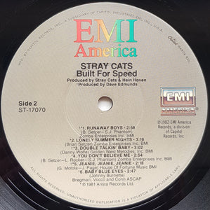 Stray Cats - Built For Speed