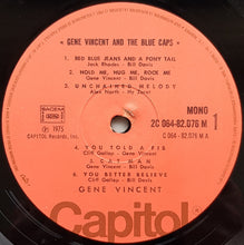 Load image into Gallery viewer, Gene Vincent - Gene Vincent And The Blue Caps