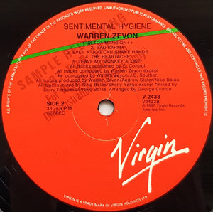 Warren Zevon - Sentimental Hygiene