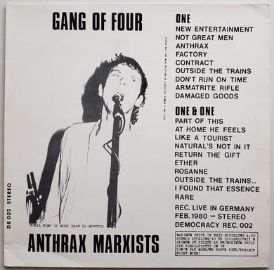 Gang Of Four - Anthrax Marxists