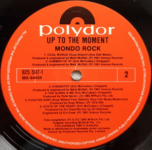 Mondo Rock - Up To The Moment