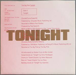Big Pink - Tonight