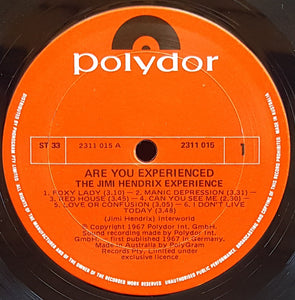 Jimi Hendrix - Are You Experienced