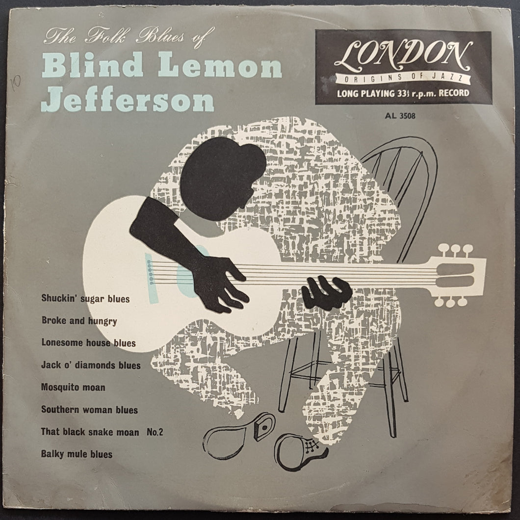 Blind Lemon Jefferson - The Folk Blues Of Blind Lemon Jefferson