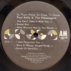 Kelly, Paul (& The Messengers) - So Much Water So Close To Home