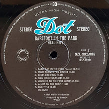Load image into Gallery viewer, Neal Hefti - Barefoot In The Park (Music From The Score)