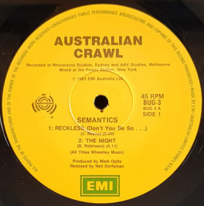 Australian Crawl - Semantics