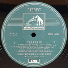 Load image into Gallery viewer, John Farnham - Johnny Farnham and Allison Durbin - Together
