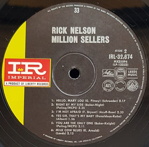 Nelson, Rick - Million Sellers