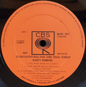 Marty Robbins - Gunfighter Ballads And Trail Songs