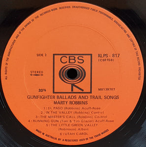 Marty Robbins - Gunfighter Ballads And Trail Songs