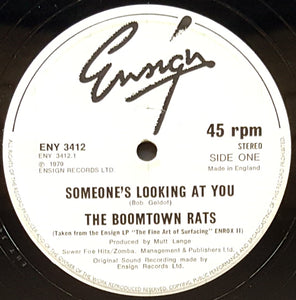 Boomtown Rats - Someone's Looking At You