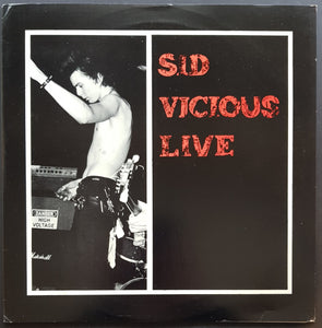 Sex Pistols (Sid Vicious) - Sid Vicious Live