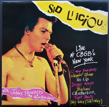 Load image into Gallery viewer, Sex Pistols (Sid Vicious) - Live At CBGB&#39;s New York