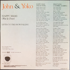 Beatles (John Lennon)- John & Yoko - Happy Xmas (War Is Over)
