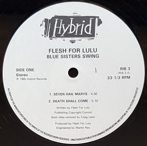 Flesh For Lulu - Blue Sisters Swing