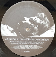 Load image into Gallery viewer, John Foxx &amp; Louis Gordon - Crash And Burn