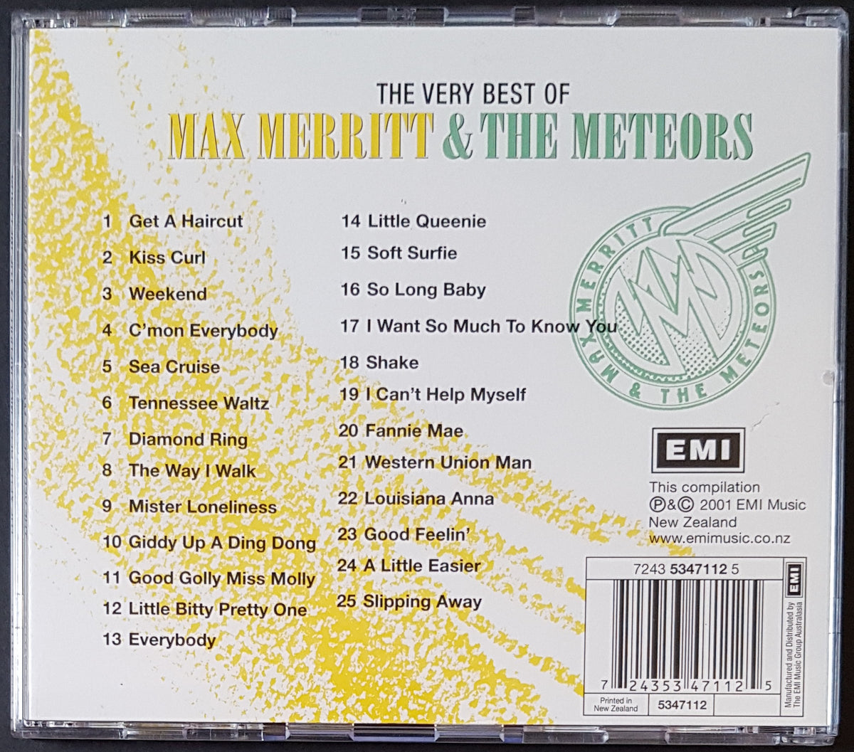 Max Merritt & The Meteors - The Very Best Of Max Merritt & The Meteors ...