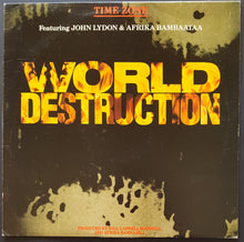 Load image into Gallery viewer, Afrika Bambaataa - (TIME ZONE) World Destruction Meltdown Remix